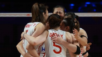 爆冷赢球打出中国女排气势，主教练：我们会珍惜每一场比赛
