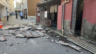 第1现场｜日本熊本7级地震：超4.8万户停电，购物中心爆炸