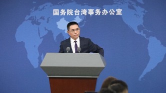 国台办：解放军在台海周边组织演训活动天经地义