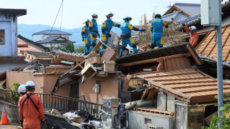 第1现场｜日本熊本地震已致28人死亡，搜救工作持续进行