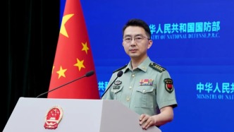 台称解放军直升机过所谓“台海中线”长时间活动，国防部答澎湃：天经地义