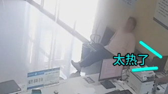 湖北孝感一男子中暑后直奔派出所求助，民警水、药、电风扇全套安排