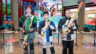 BIU！逛商场就能体验光感射击的乐趣