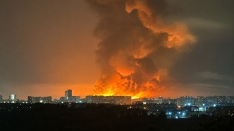 乌克兰首都传出连续爆炸声，基辅市长称遭弹道导弹袭击