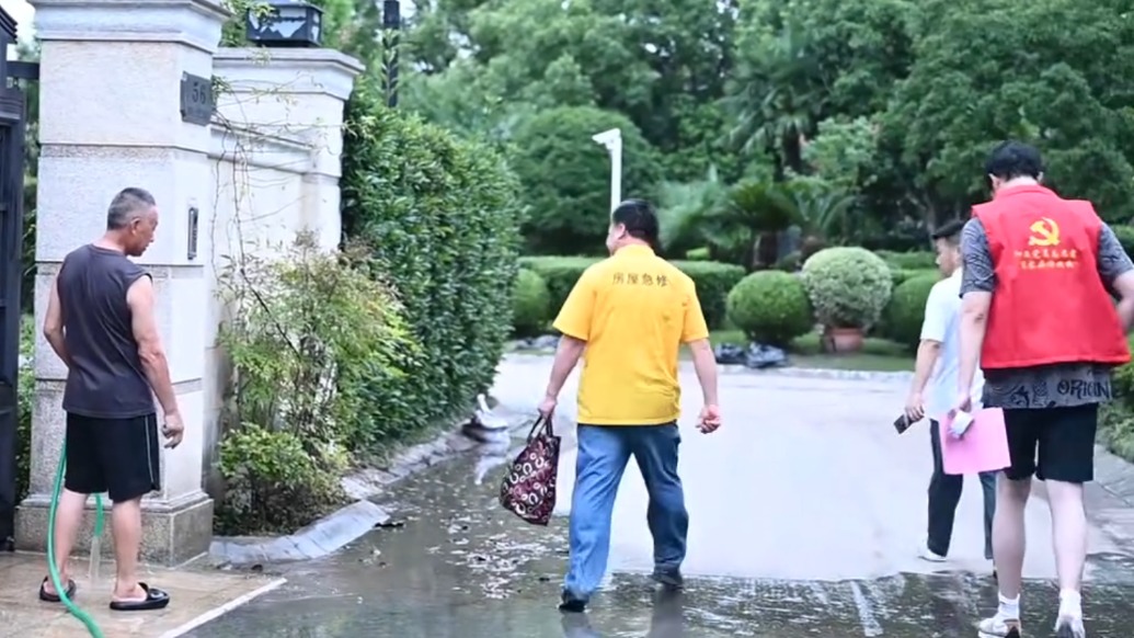 记者回访|一个内涝小区退水之后