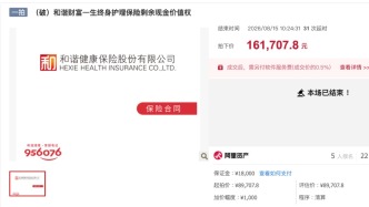 9万元起拍、16万元成交，一份保险为何引来41轮竞价？
