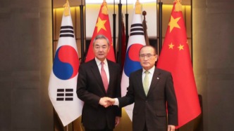 王毅与韩国国家安保室长魏圣洛举行战略对话