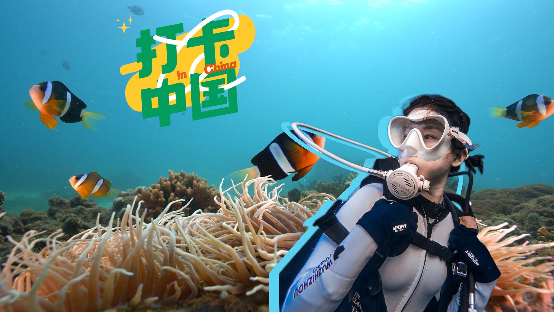 打卡中国|三亚蜈支洲岛海底种珊瑚让游玩更舒心,有游客连续13年来长住