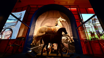 回溯中法马文化：中国马文物同展法国狩猎油画