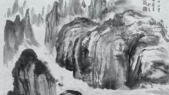 现场｜“万里壮游”间，再现朱屺瞻钱瘦铁的笔墨同行