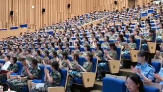 加强国家安全教育，上海交通大学学生军训团开展主题授课