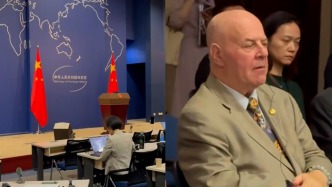 美国友人“赛考斯”，现身中国外交部记者会