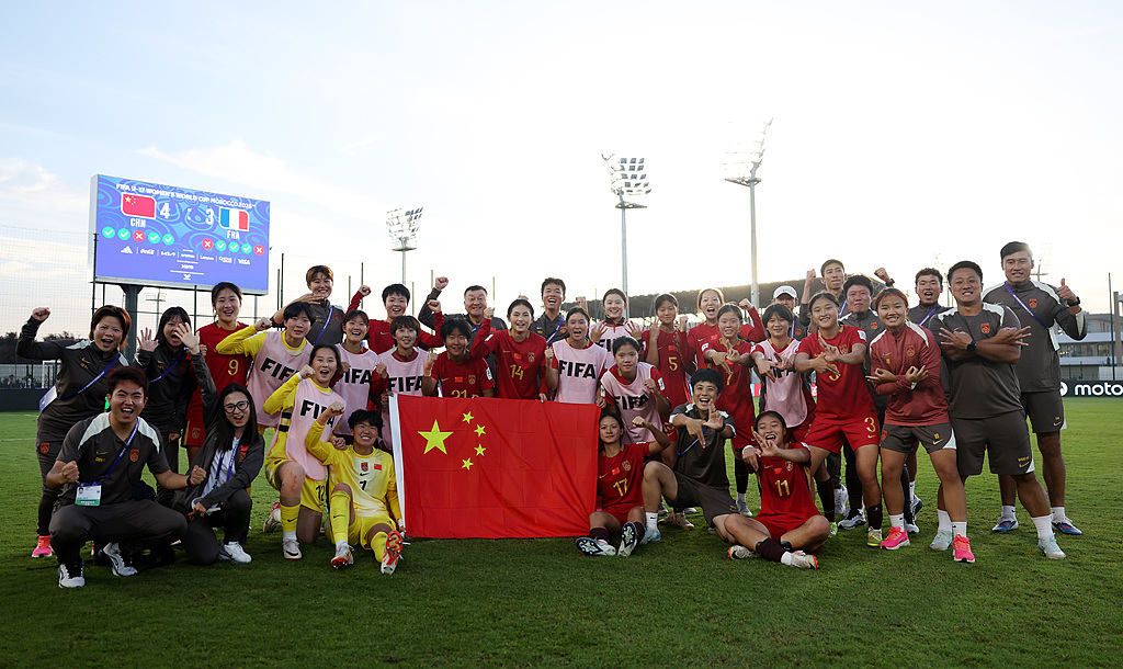 体坛联播|C罗上演帽子戏法,U17女足闯入世界杯八强