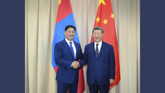详讯丨习近平会见蒙古国总统呼日勒苏赫