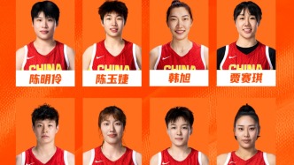 韩旭、张子宇入选中国女篮世界杯名单，李月汝因护照遗失缺席