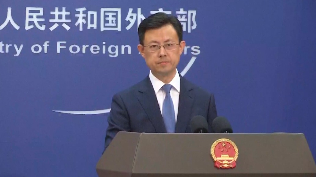 台海巡部门声称已派遣船只监视在台湾以东海域活动的大陆船只,外交部回应