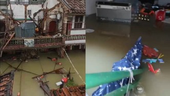 暴雨致福建莆田一村庄被淹：水电不通、食物短缺，被困村民急盼转移
