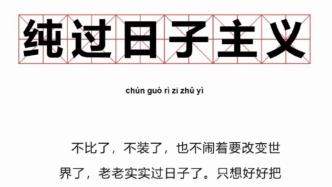 “纯过日子人”走红，但真的存在所谓的“纯”过日子吗？