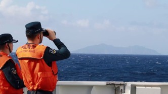 中国海警舰艇编队9月10日在我钓鱼岛及其附属岛屿领海内维权巡航