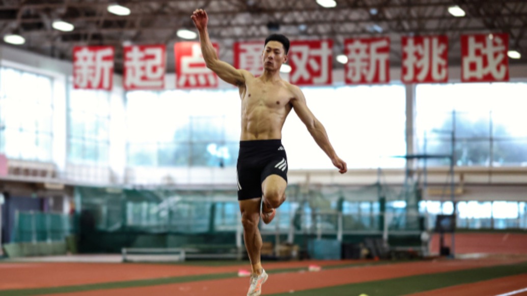 全力在亚运会上完成自我突破！中国田径队跳跃部集训氛围高涨