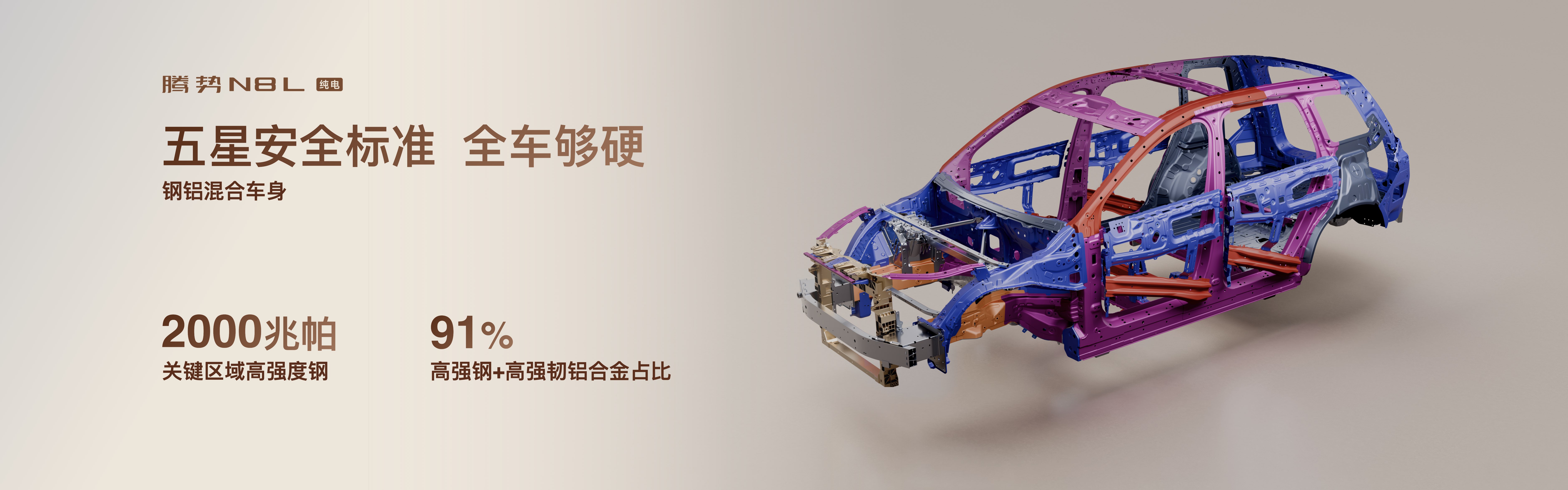 首搭AI超级智能体迪迪虾，腾势N8L纯电版正式上市