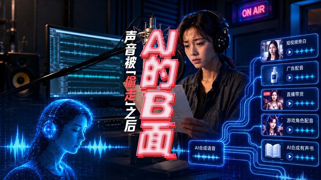 AI的B面|声音被“偷走”之后