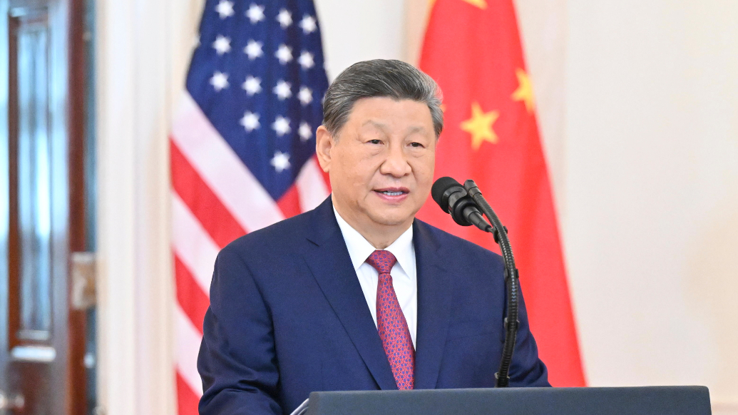 习近平分享这个好消息，特朗普笑着点头致意