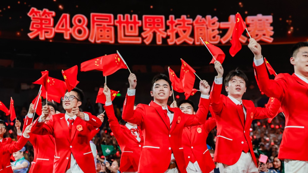 中国登顶世赛金牌榜五连冠!中国技能青年太顶了