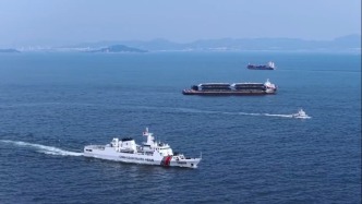 视频丨福建海警喊话金门船:两岸同为一家人,愿早日团圆