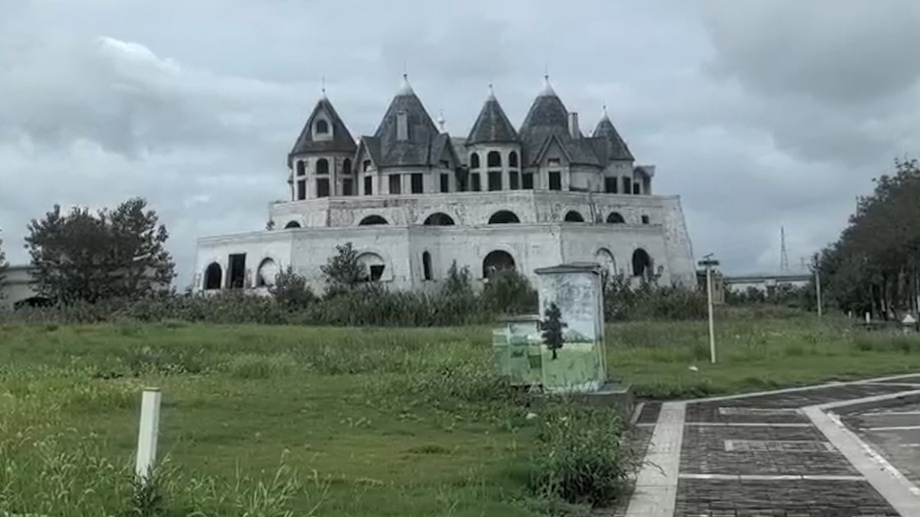 江苏盐城一宣称投资六亿的欧式文旅小镇如今杂草丛生，当地回应因资金链断裂