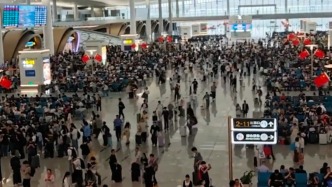 国庆假期首日长三角铁路迎来客流最高峰，计划开行旅客列车3161列