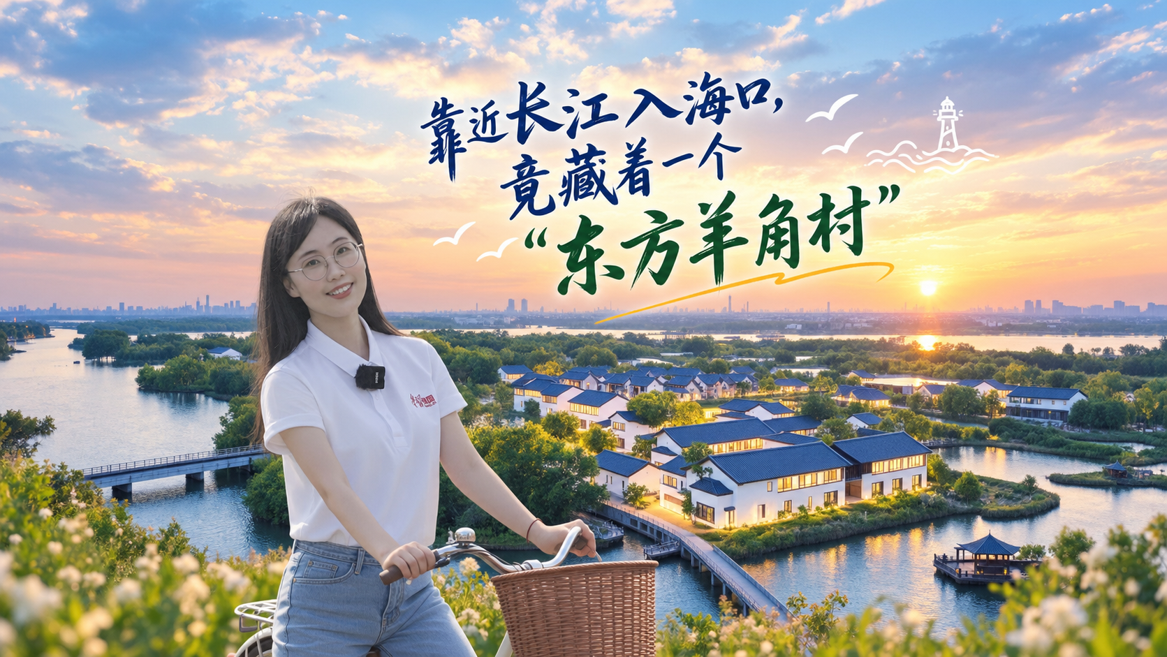 靠近长江入海口,竟藏着一个“东方羊角村”