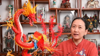 河南非遗传承人历时两周创作面塑作品《龙凤呈祥》：将非遗手艺融入家国情怀