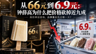 从66元到6.9元：钟薛高为什么把价格砍掉近九成