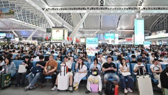 全路首个单日到发量超百万！广铁连续两天发文解密广州南站超大客流背后