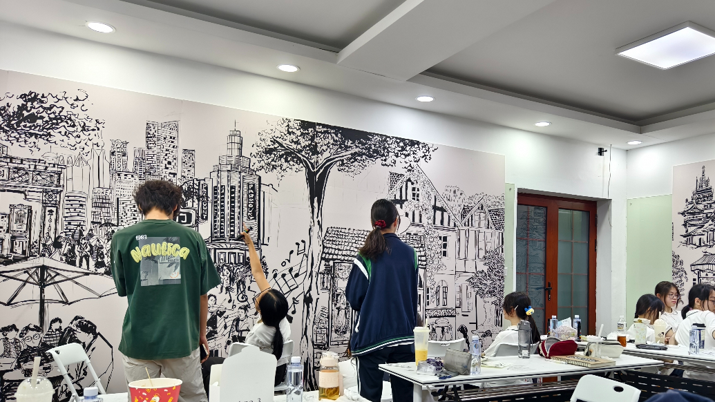 一场以职校学生为主角的艺术展