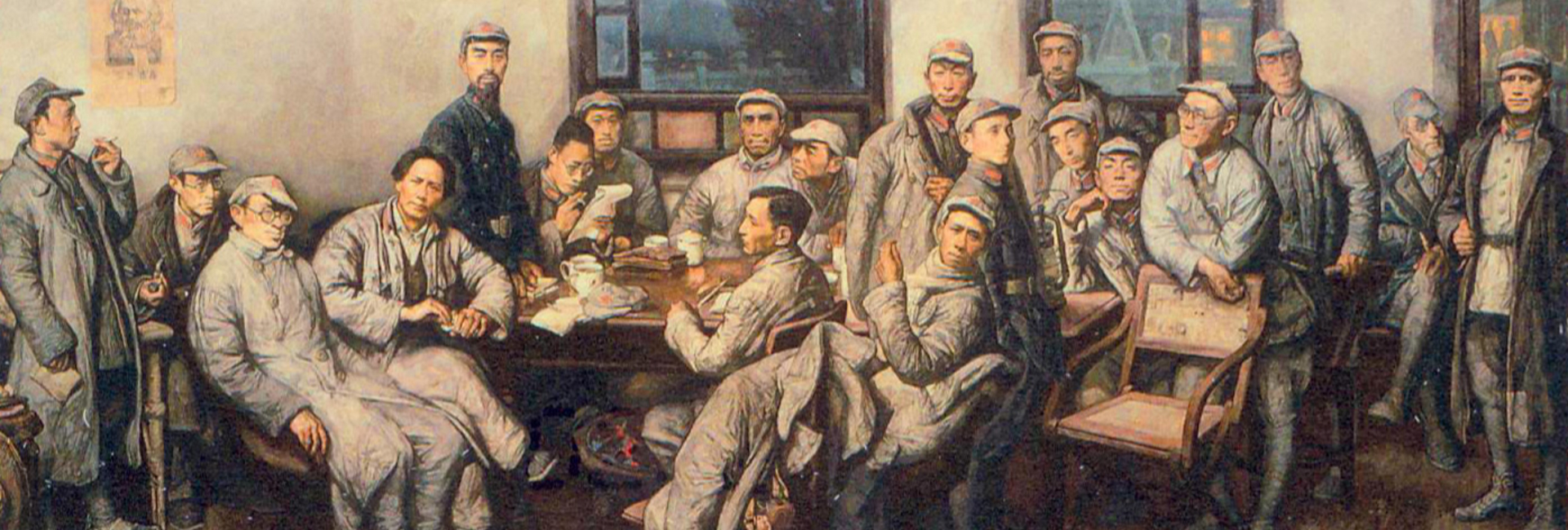 纪念中国工农红军长征胜利90周年|经典绘画中的长征