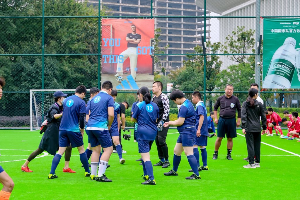 长三角联动,第四届 “爱和恩杯” 特奥融合足球赛开幕