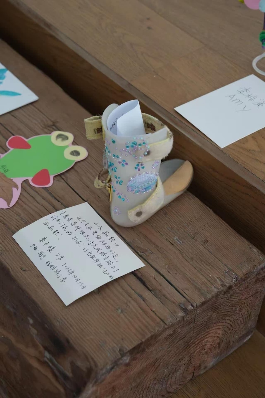 在上海M50,一场艺术活动为“泡泡宝贝”加油