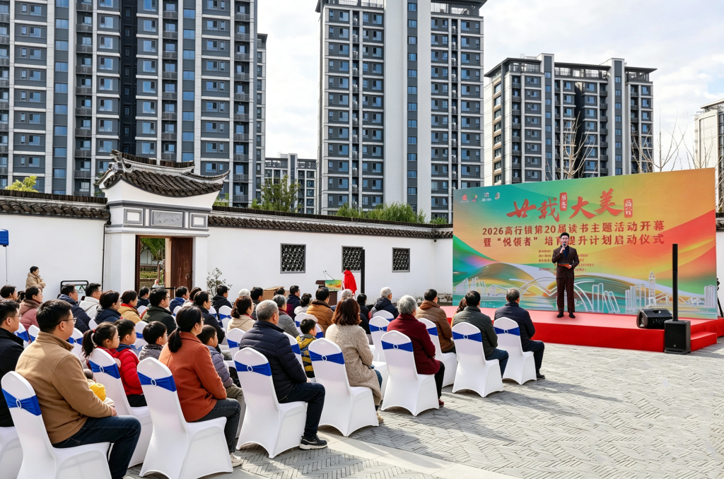 从古树年轮中读古镇往事，浦东高行以全民阅读活化乡土文脉