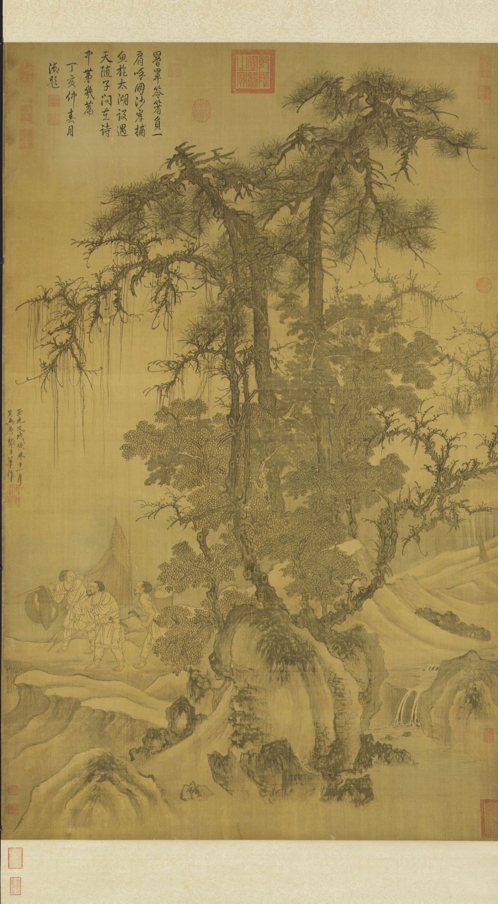 古画里,一场看不见的霜降