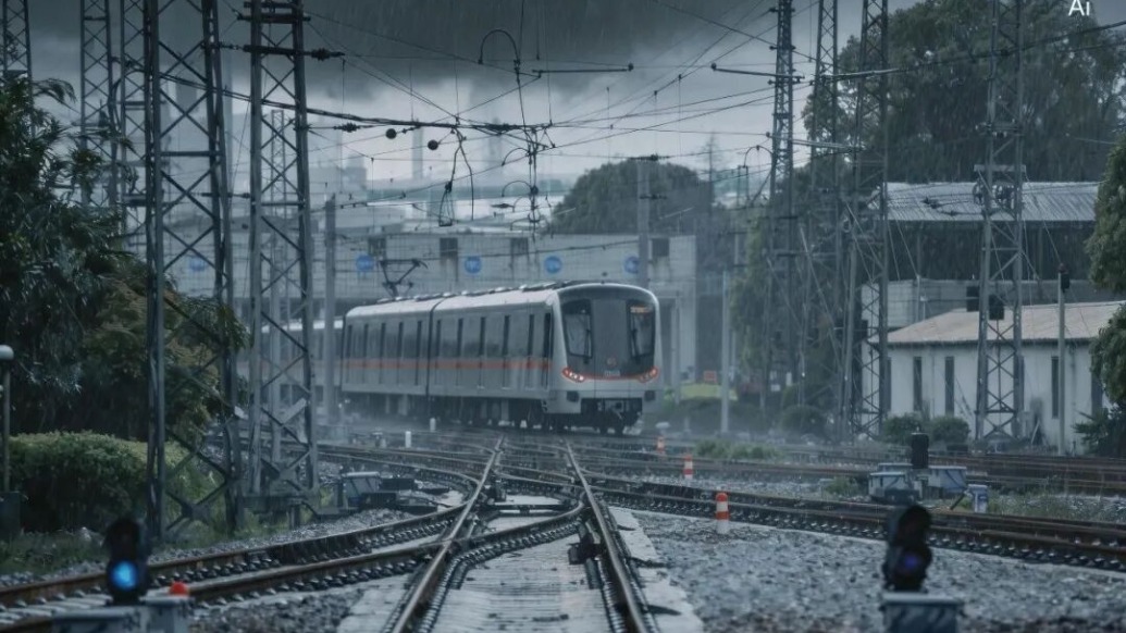 受台风“蔷琵”影响:上海地铁视情调整高架地面段列车运行