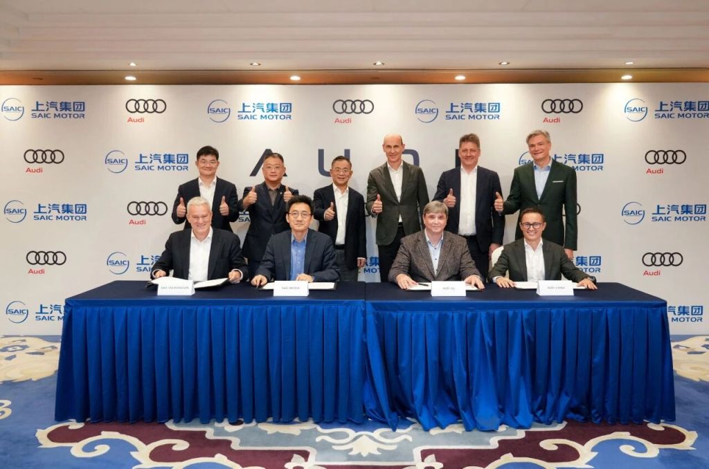 奥迪在华敲定双品牌分工：四环归一汽，字母标归上汽