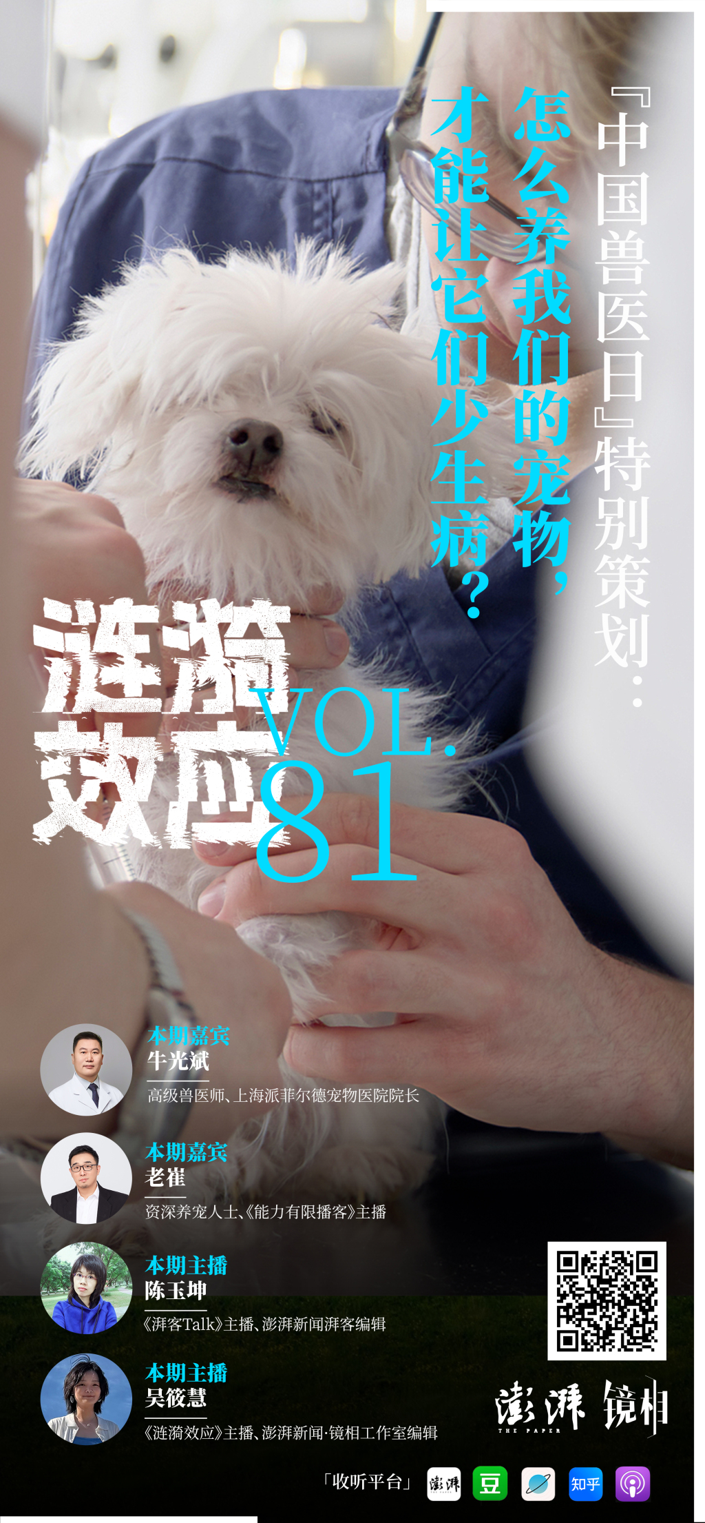 “中国兽医日”特别策划:怎么养我们的宠物,才能让它们少生病?|涟漪效应