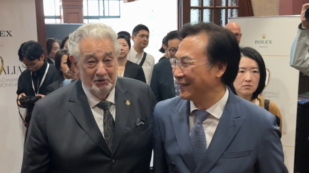 声乐大赛为何首度落地上海?多明戈:上海是如今中国表演艺术和古典音乐之都