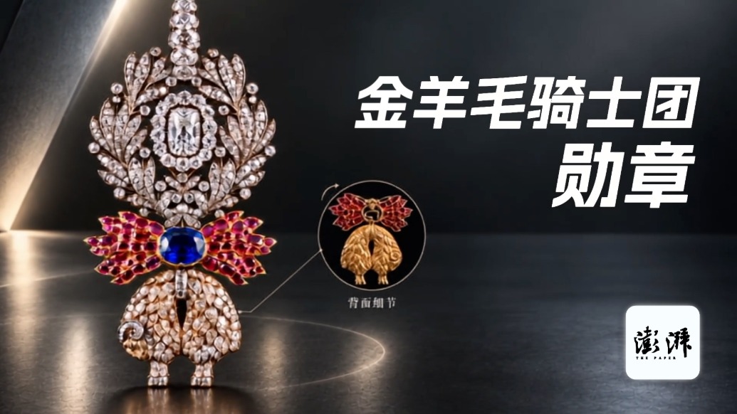 进博抢鲜看|这枚制作于19世纪的金羊毛勋章,为何难得一见?