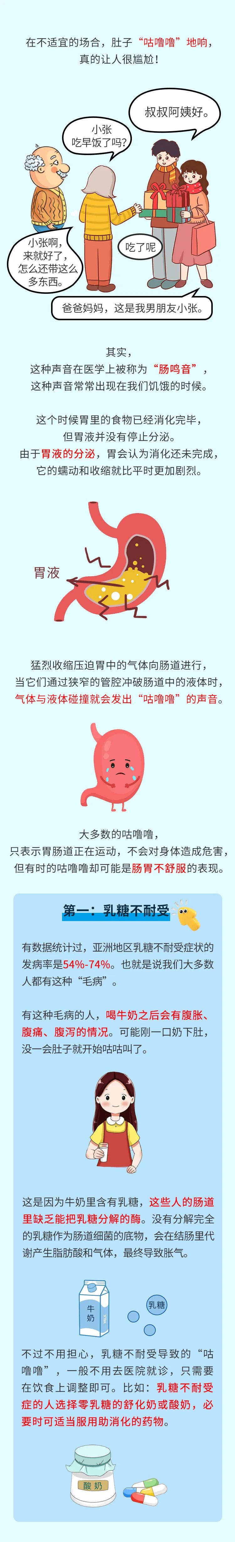 肚子不饿也总咕咕叫，这3种情况千万注意，最后1个可致命_澎湃号·湃客_澎湃新闻-The Paper