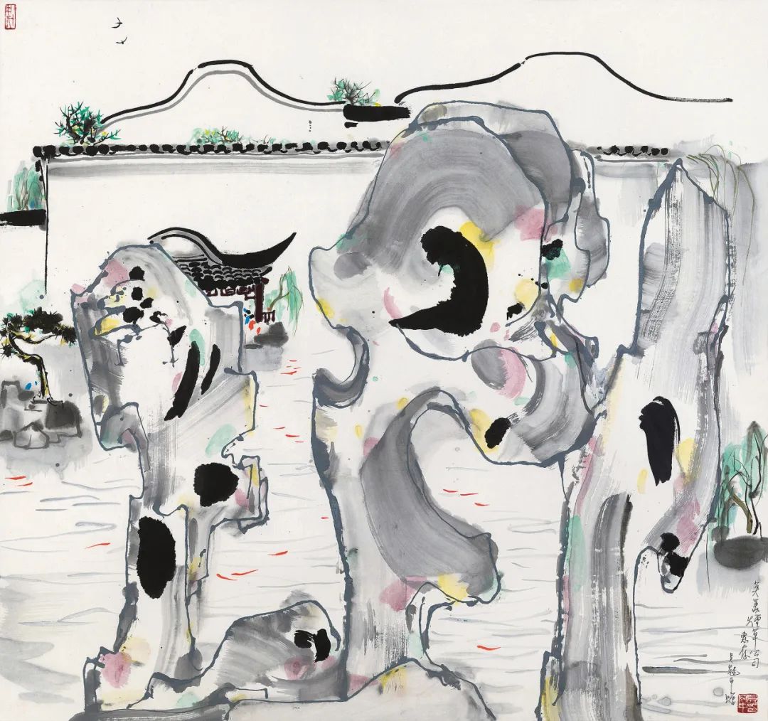 LONG玩艺儿 | 24幅吴冠中经典画作,看他的艺术探索人生_澎湃号·湃客_澎湃新闻-The Paper
