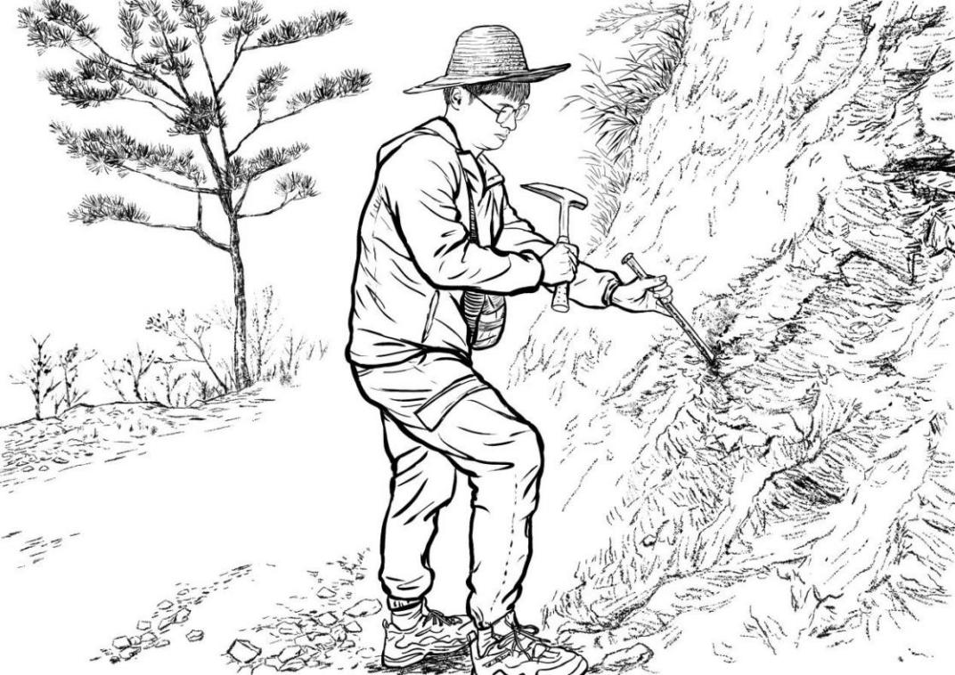 他们把地质人的担当,画在祖国大地上!