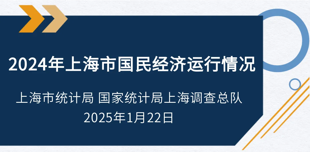 2024年上海市国民经济运行情况发布